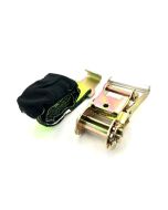 S&J Medium Underlift Tie Down Strap w/ Ratchet, 2"