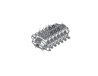 Miller Valve Body 6 Spool