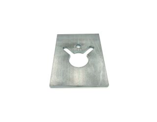 Miller Plate, Keyhole (Bunny Ears)
