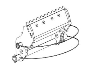 Miller Spade Assembly - Rear Outrigger
