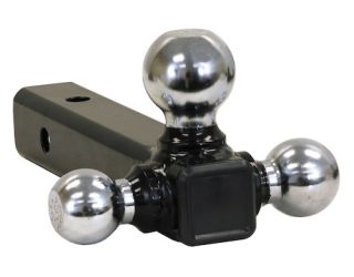 Buyers Products Tri-Ball Hitch - 2 Inch Hitch Receivers - CHROME