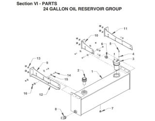 24 Gallon Oil Reservoir Group