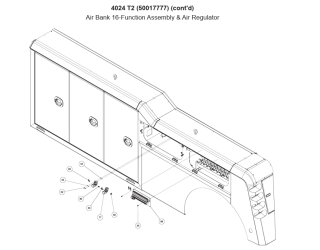 Air Bank 16-Function Assembly & Air Regulator