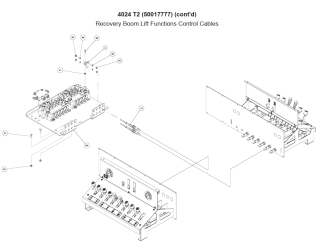 Recovery Boom Lift Functions Control Cables