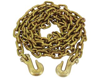 all-Grip 3/8" X 20' Chain w/ Grab Hooks, Grade 70