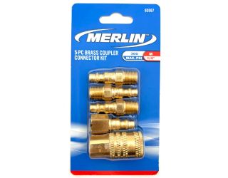 Brass air coupler kit for air lines