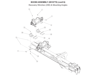 Recovery Winches (20K) & Mounting Angles