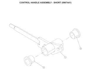 Control Handle Assembly - Short (0907441)