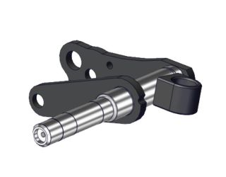 In The Ditch Spindle, Bolt-On (LH) - (SLX-XD Dolly)