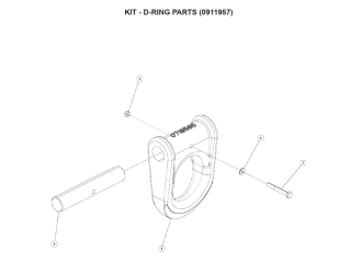 Kit, D-Ring Parts (0911957)