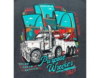 Purpose Hoodie Grey/Aqua - 2XL